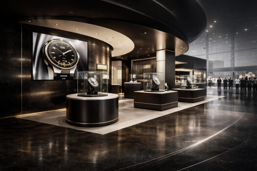 高級時計ブランド展示ブース設計